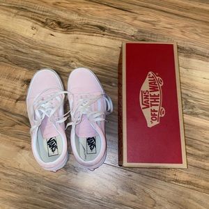 chalk pink vans old skool